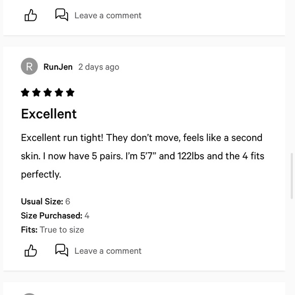 Lululemon- Base Pace High-Rise Running Tight 25” - ONLINE ONLY - Size 10 - Picture 11 of 12